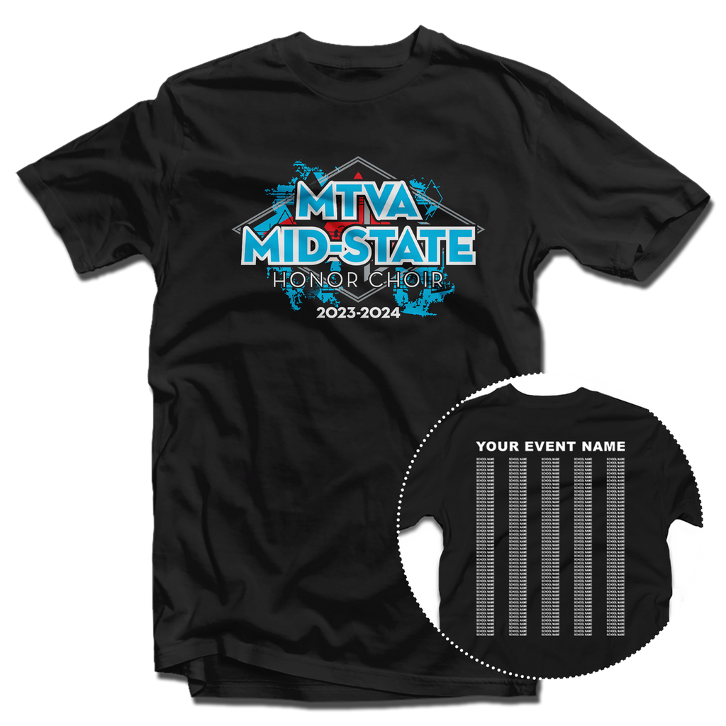 2023-2024 MTVA Mid-State Honor Choir T-Shirt