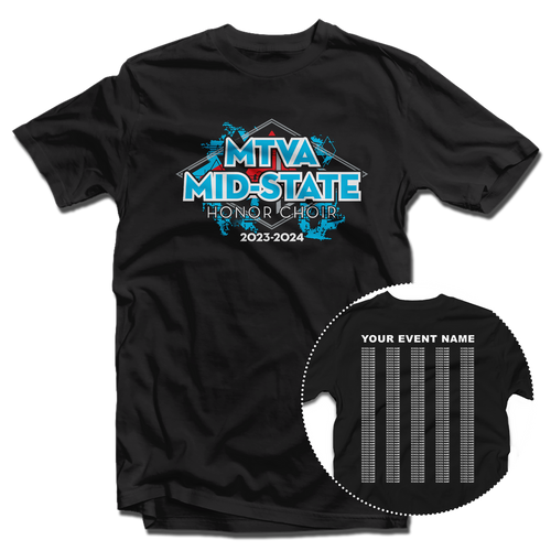 2023-2024 MTVA Mid-State Honor Choir T-Shirt