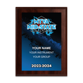 2023-2024 MTVA Mid-State Honor Choir 6x8 Plaque