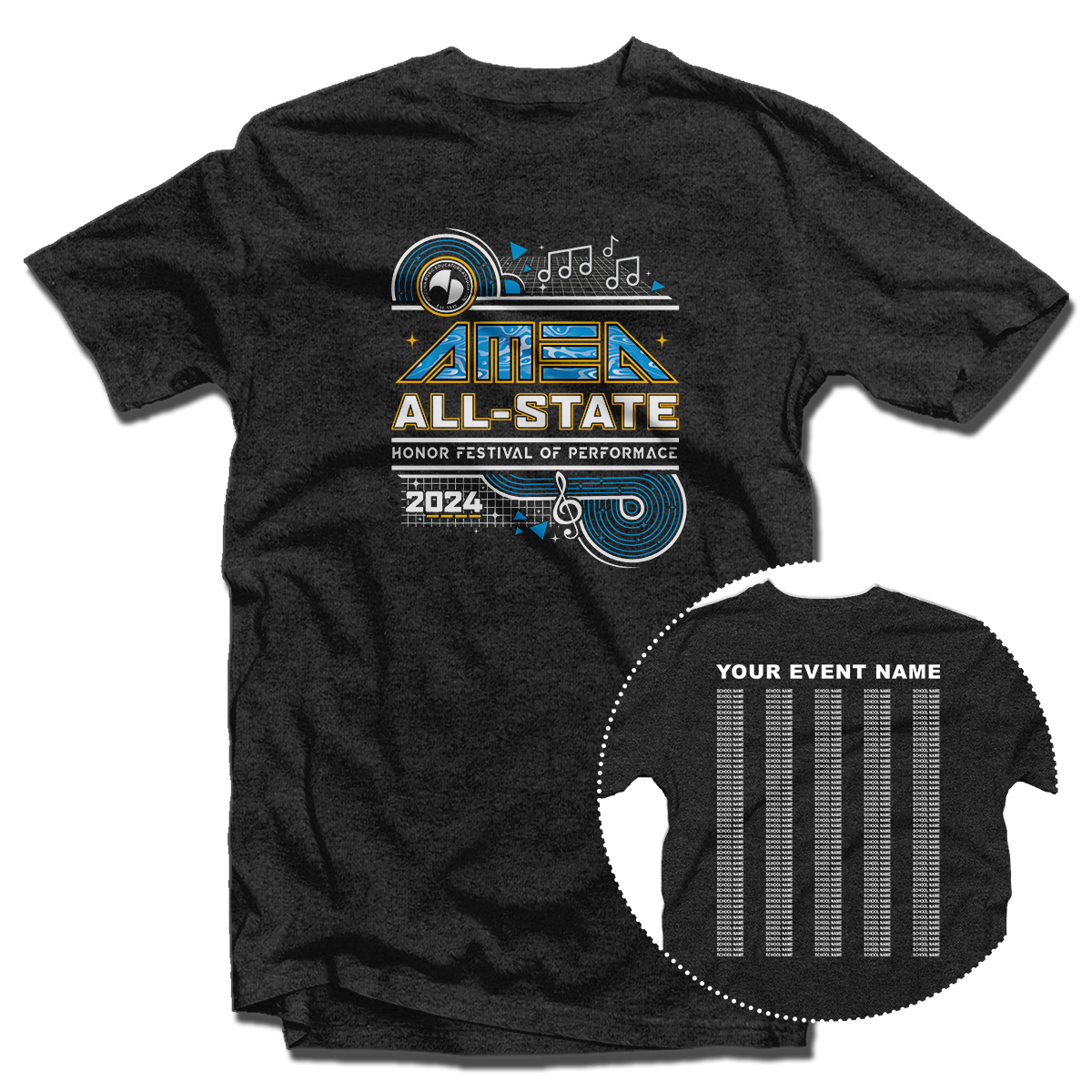 2024 AMEA Honor Festival Choir Festival All-State T-Shirt