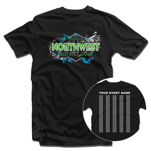 2023-2024 Northwest All-District Band T-Shirt