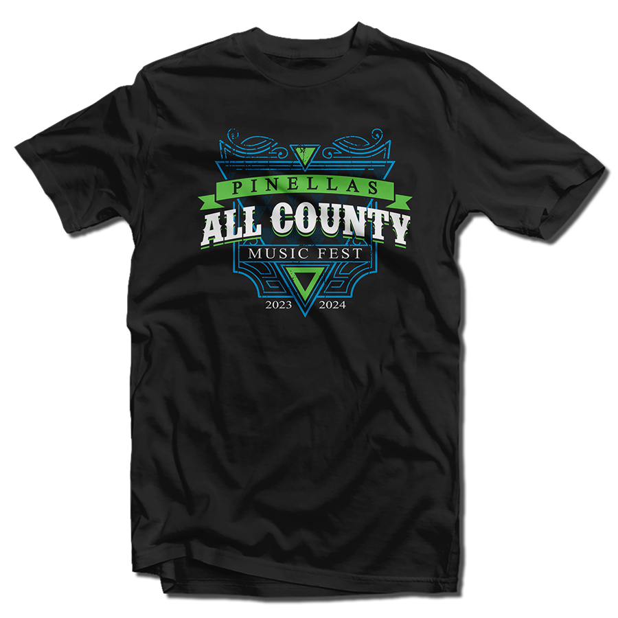 2023-2024 Pinellas All County Chorus Festival T-Shirt
