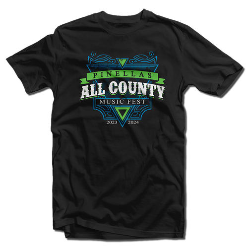 2023-2024 Pinellas All County Chorus Festival T-Shirt