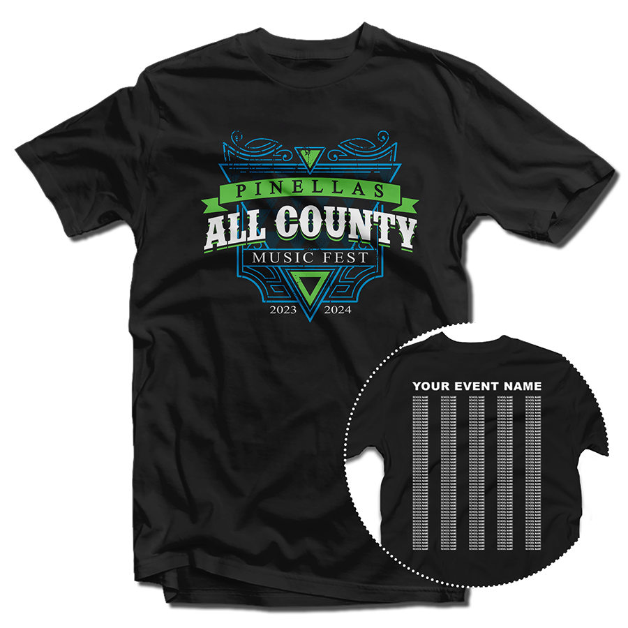 2023-2024 Pinellas All County Orchestra Festival T-Shirt