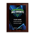 2023-2024 Pinellas All County Festival 6x8 Plaque