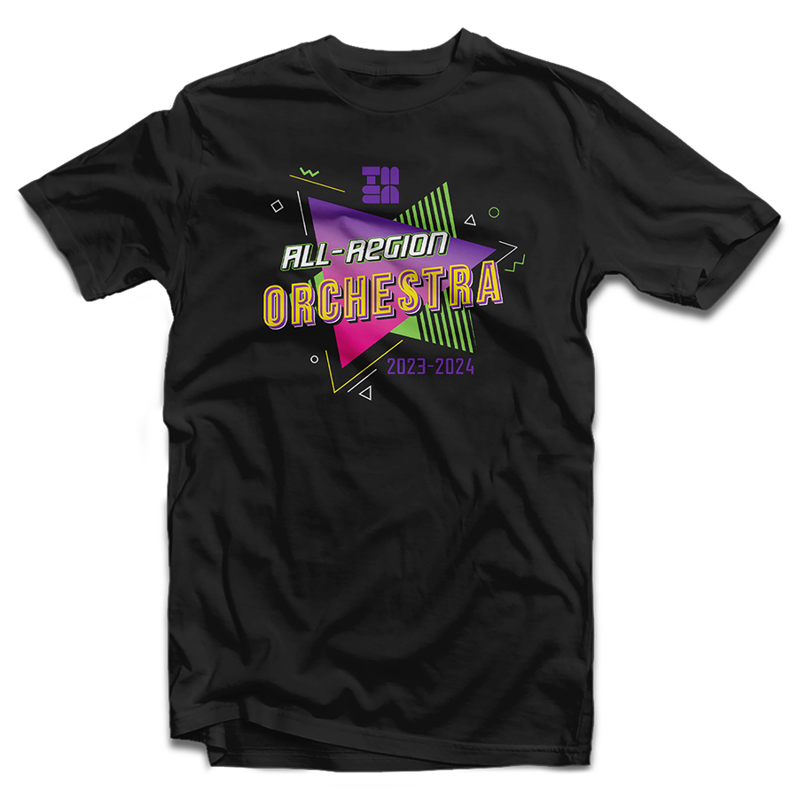 2023-2024 TMEA Region Orchestra T-Shirt