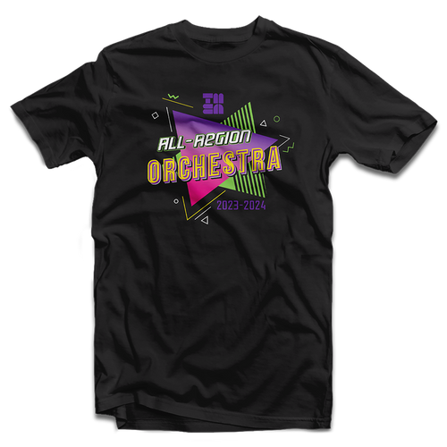 2023-2024 TMEA Region Orchestra T-Shirt