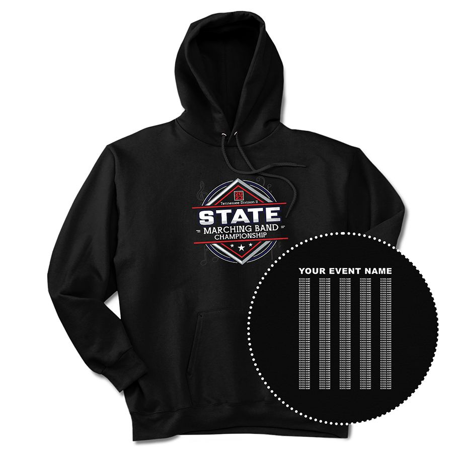 2023 Tennessee Div II State Marching Band Championship Hoodie