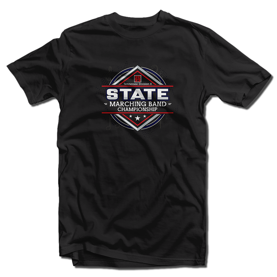2023 Tennessee Div II State Marching Band Championship T-Shirt