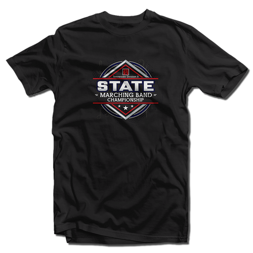 2023 Tennessee Div II State Marching Band Championship T-Shirt
