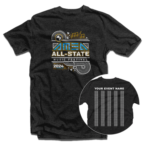 2024 AMEA All-State Music Festival T-Shirt