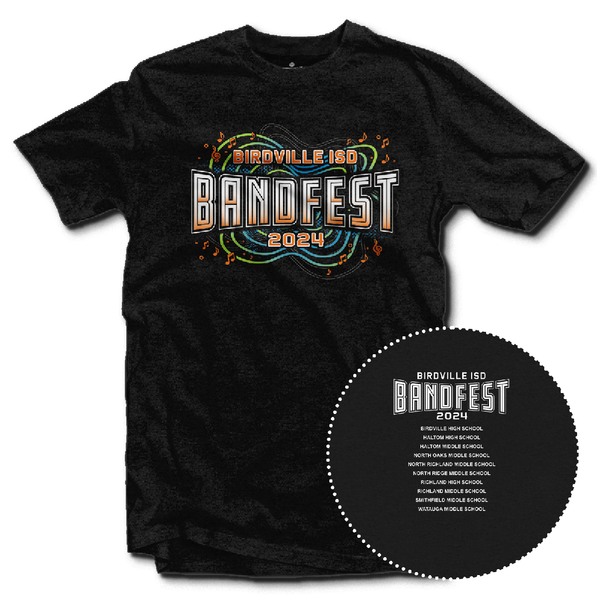 2024 BISD Bandfest T-Shirt