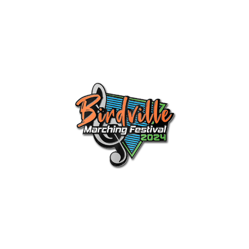 2024 Birdville Marching Festival Pin