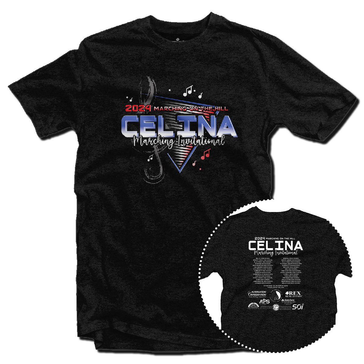 2024 Celina Marching Invitational T-Shirt