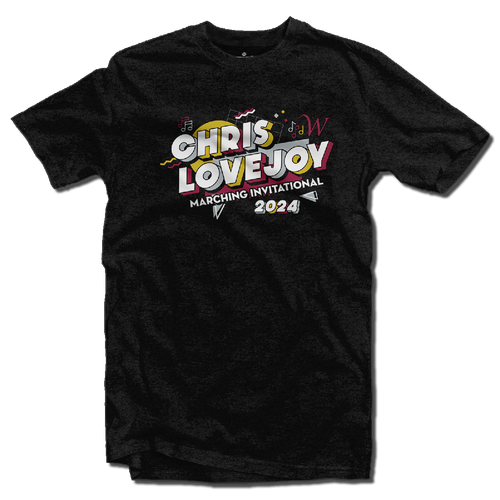 2024 Chris Lovejoy Marching Invitational T-Shirt