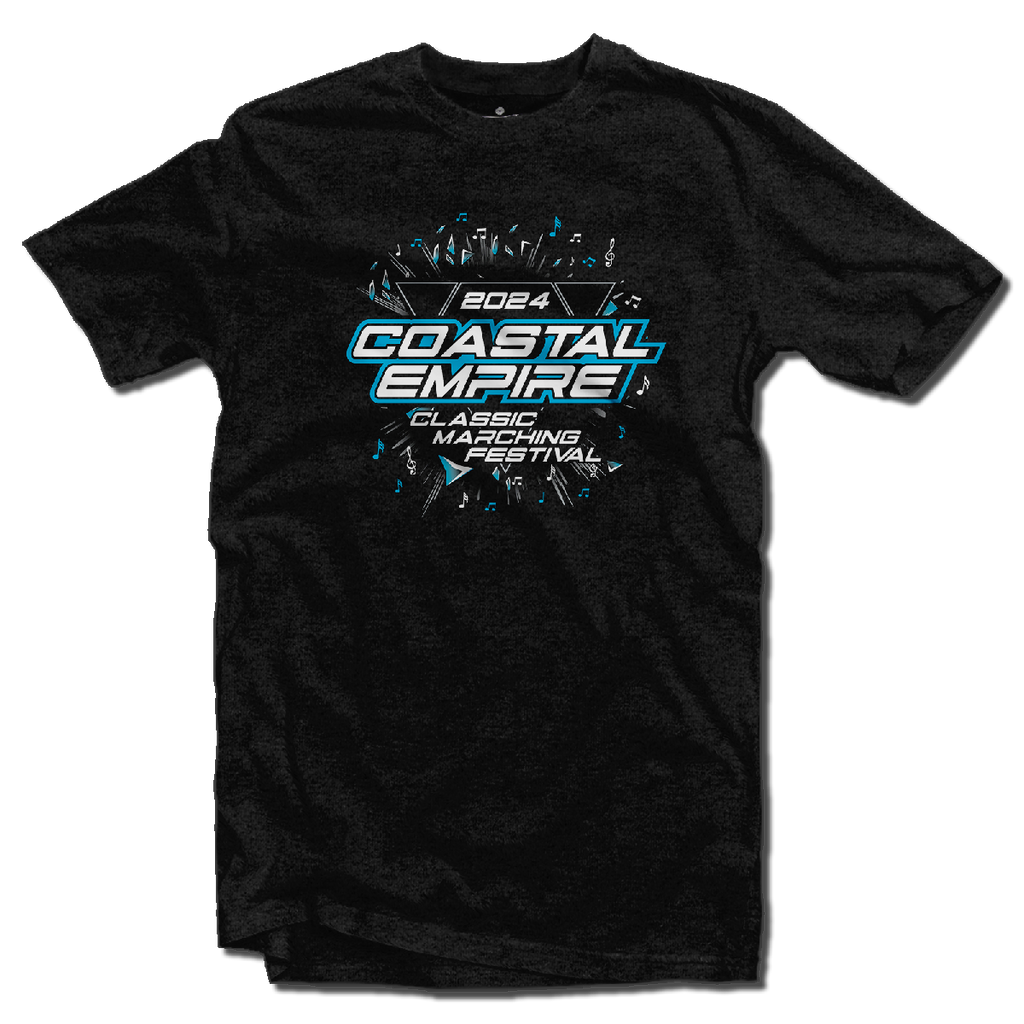 2024 Coastal Empire Classic Marching Festival T-Shirt