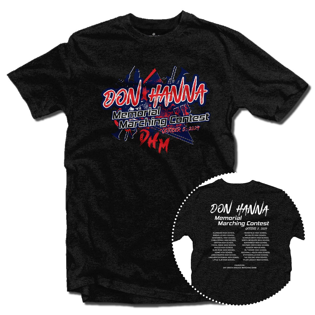 2024 Don Hanna Memorial Marching Contest T-Shirt