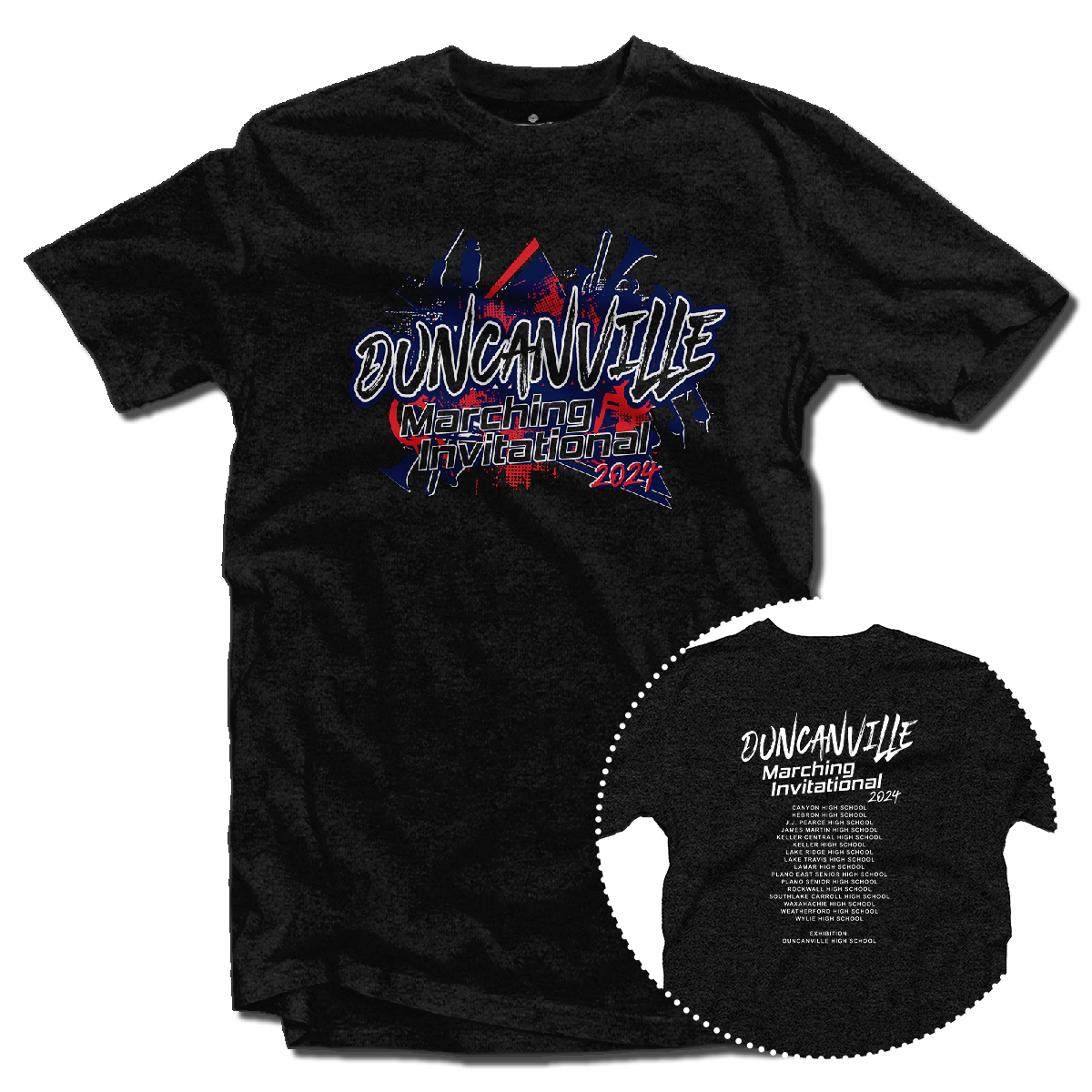 2024 Duncanville Marching Invitational T-Shirt