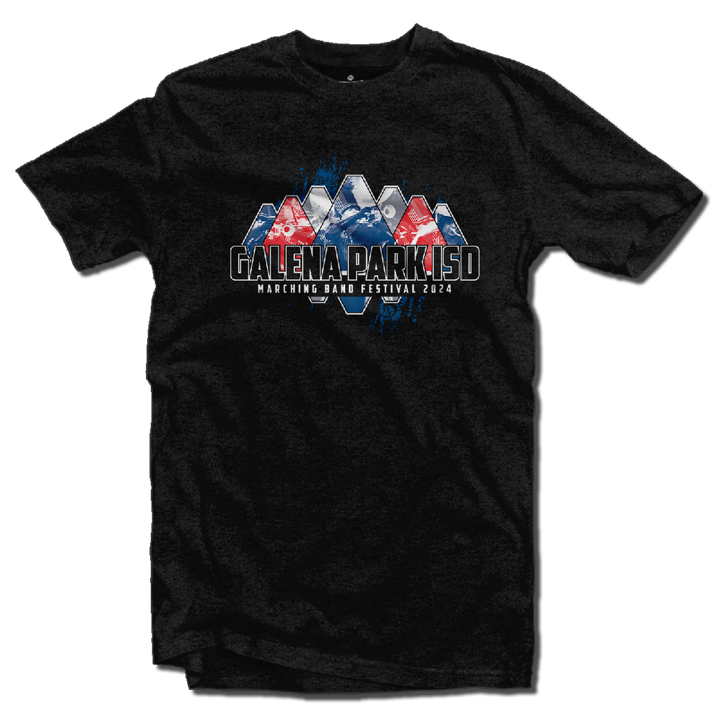 2024 Galena Park ISD Marching Band Festival T-Shirt