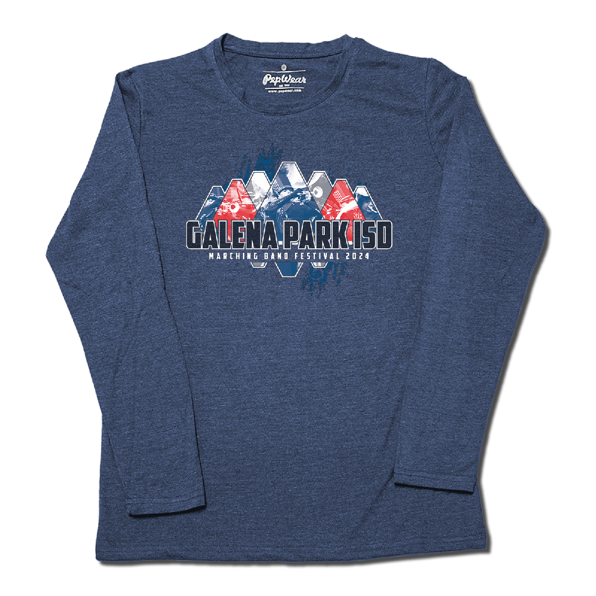 2024 Galena Park ISD Marching Band Festival Long Sleeve