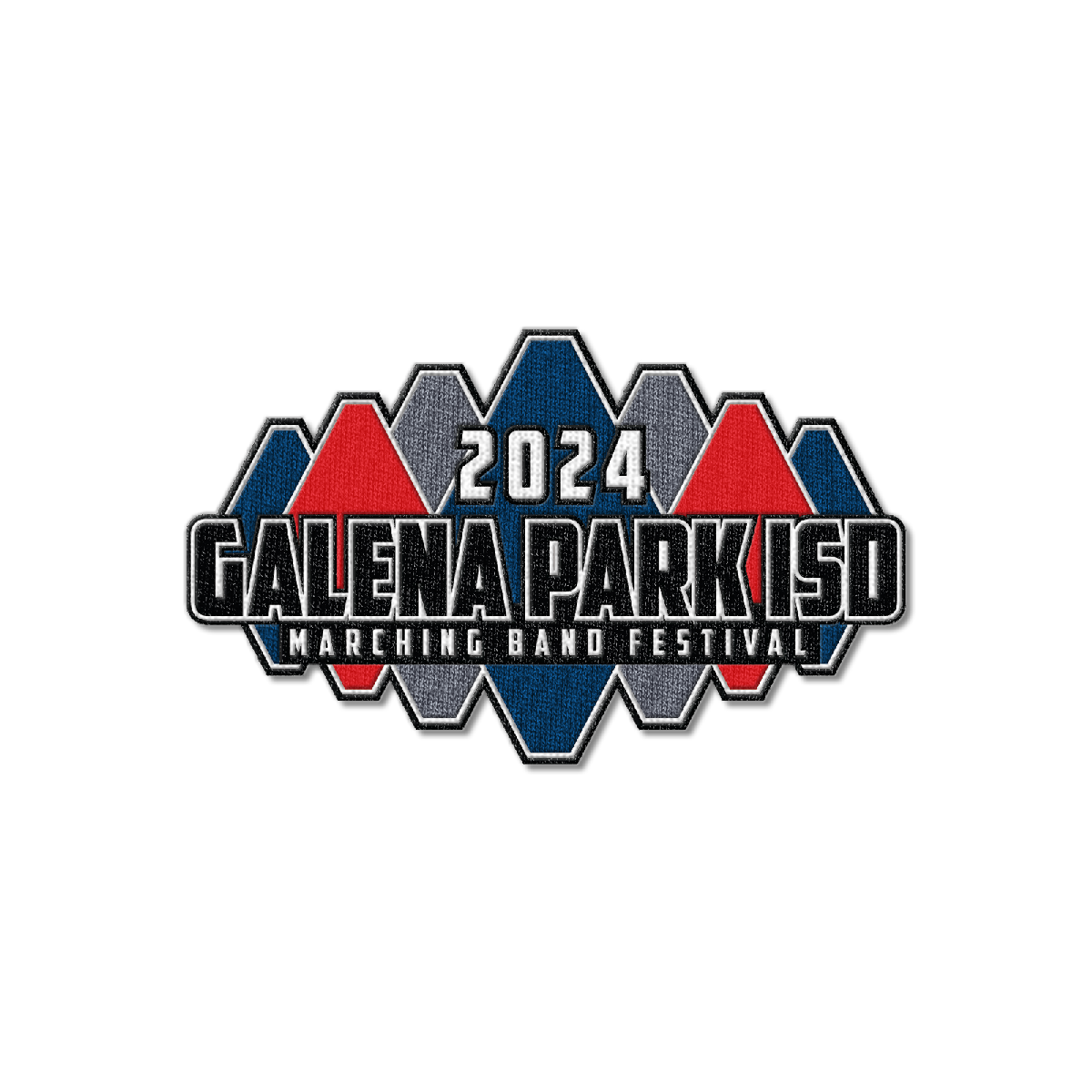 2024 Galena Park ISD Marching Band Festival Patch