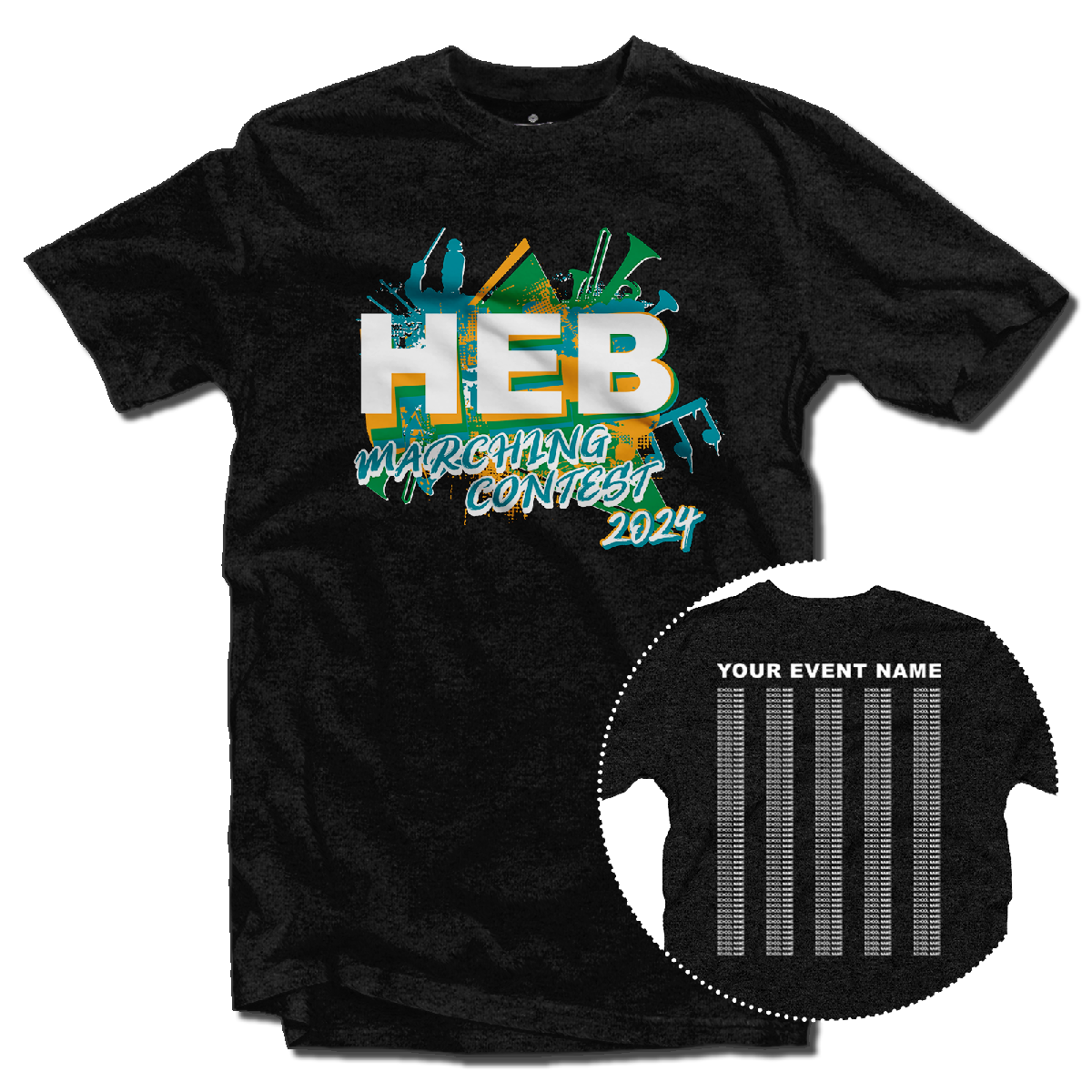 2024 HEB Marching Band Contest T-Shirt