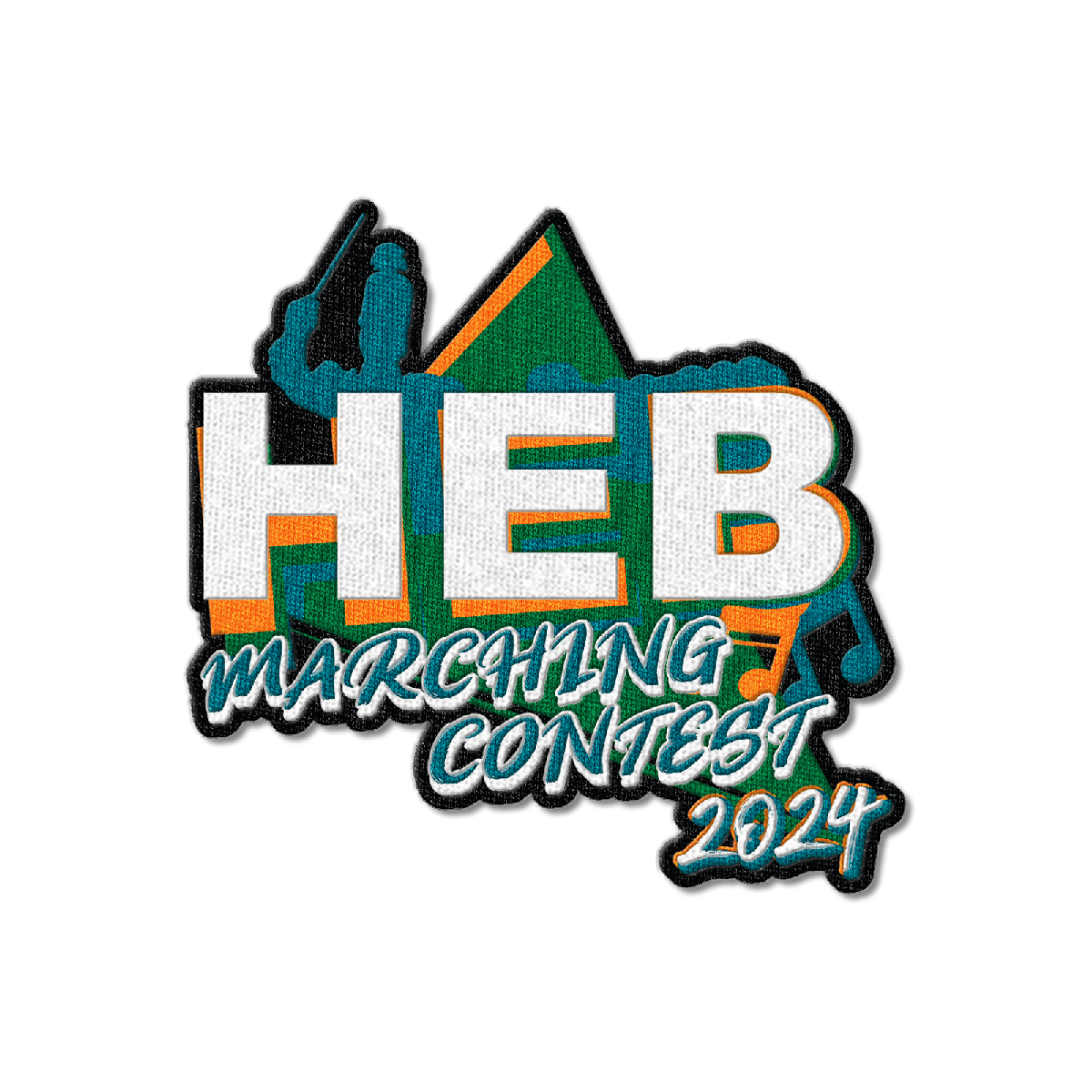 2024 HEB Marching Band Contest Patch
