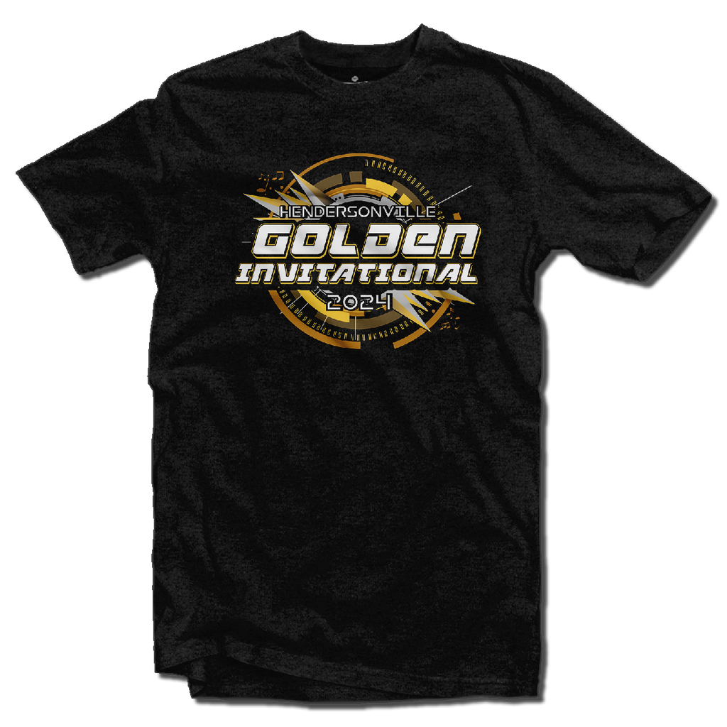 2024 Hendersonville Golden Invitational Marching Contest T-Shirt