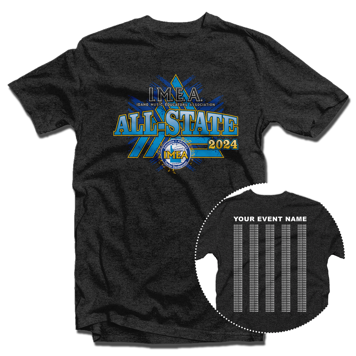 2024 IMEA (Idaho) All-State T-Shirt