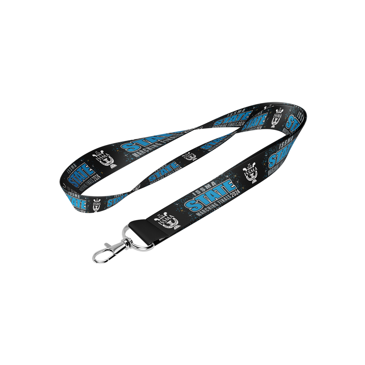 2024 ISSMA State Marching Finalist Lanyard