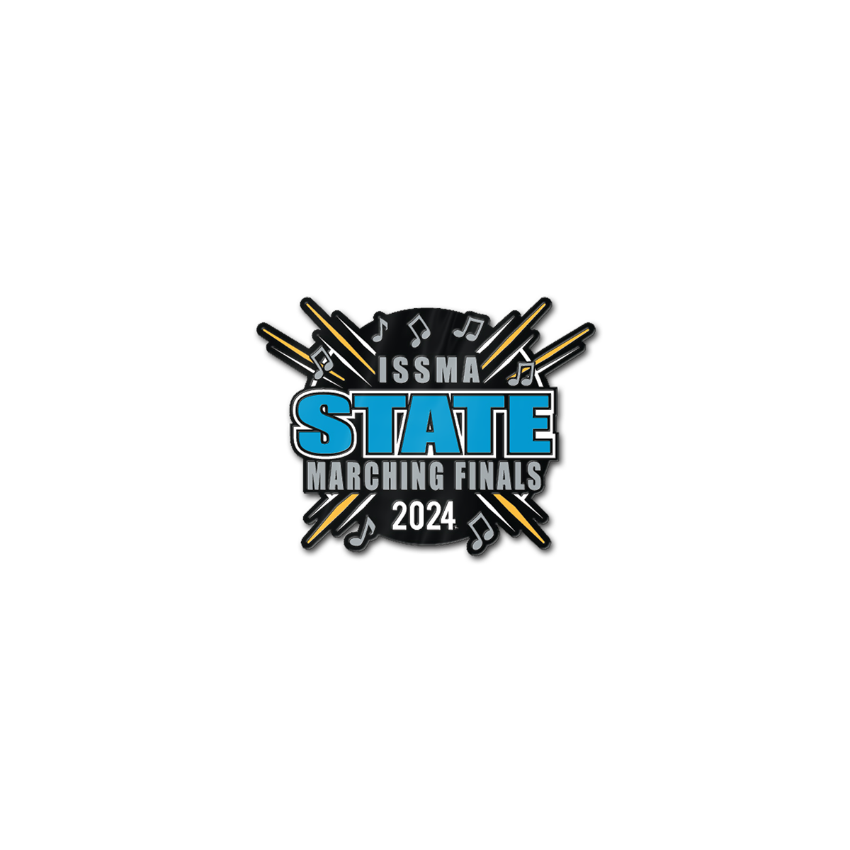 2024 ISSMA State Marching Band Finals Pin