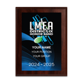 2024-2025 LMEA District IX Honor Band 6x8 Plaque