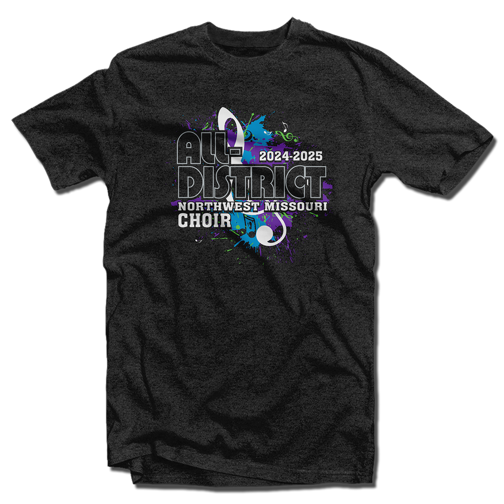 2024 Northwest Missouri All District Choir T-Shirt