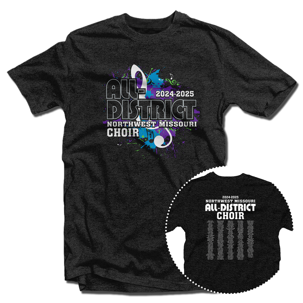 2024 Northwest Missouri All District Choir T-Shirt