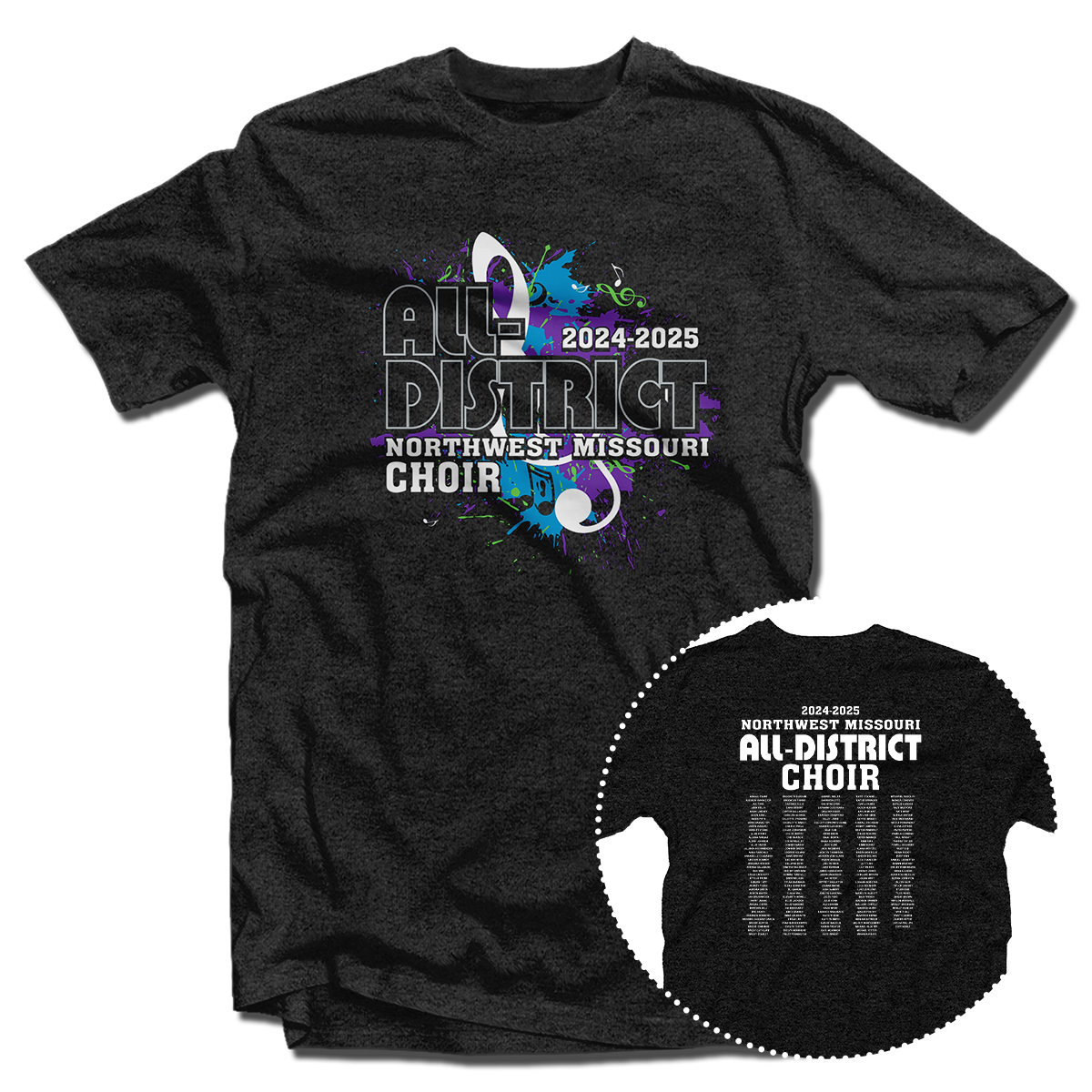2024 Northwest Missouri All District Choir T-Shirt