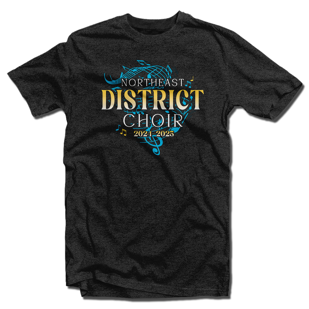 2024-2025 Northeast District 2 Choir T-Shirt