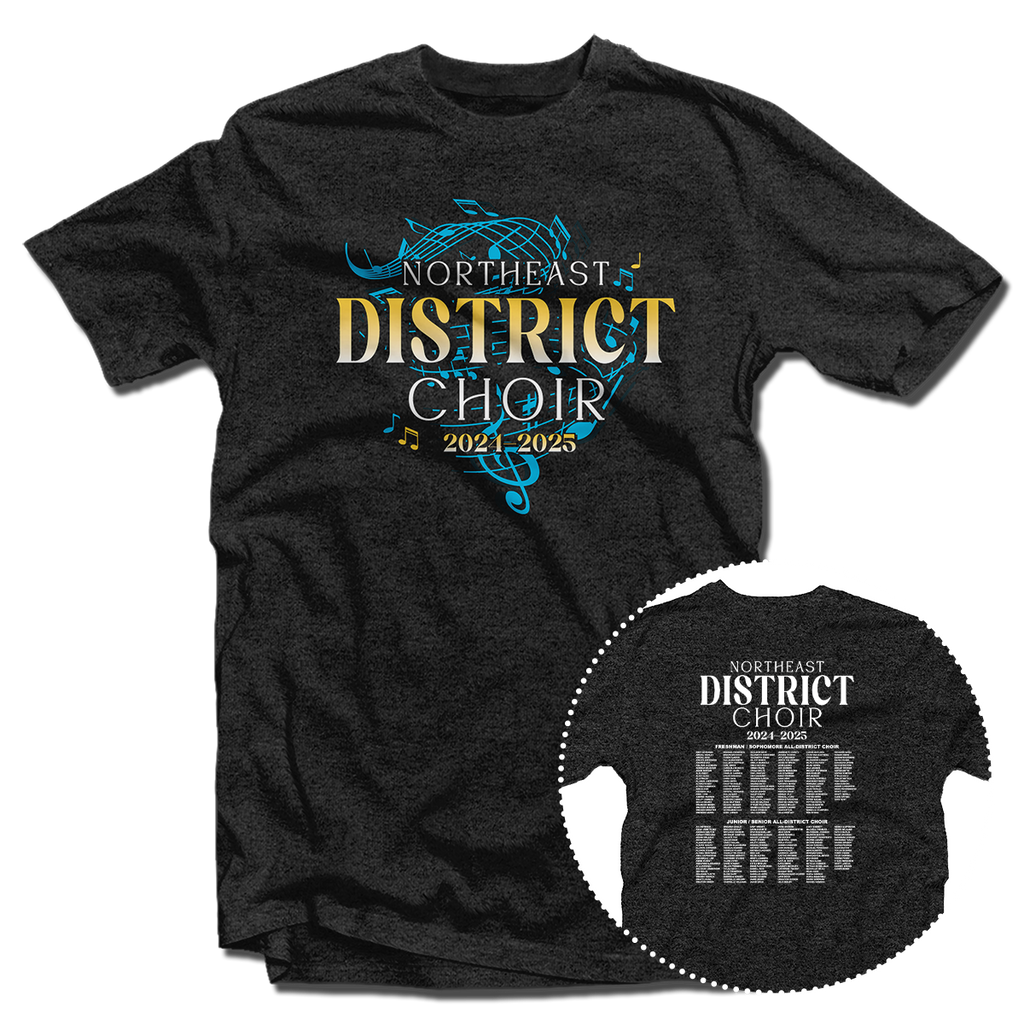 2024-2025 Northeast District 2 Choir T-Shirt