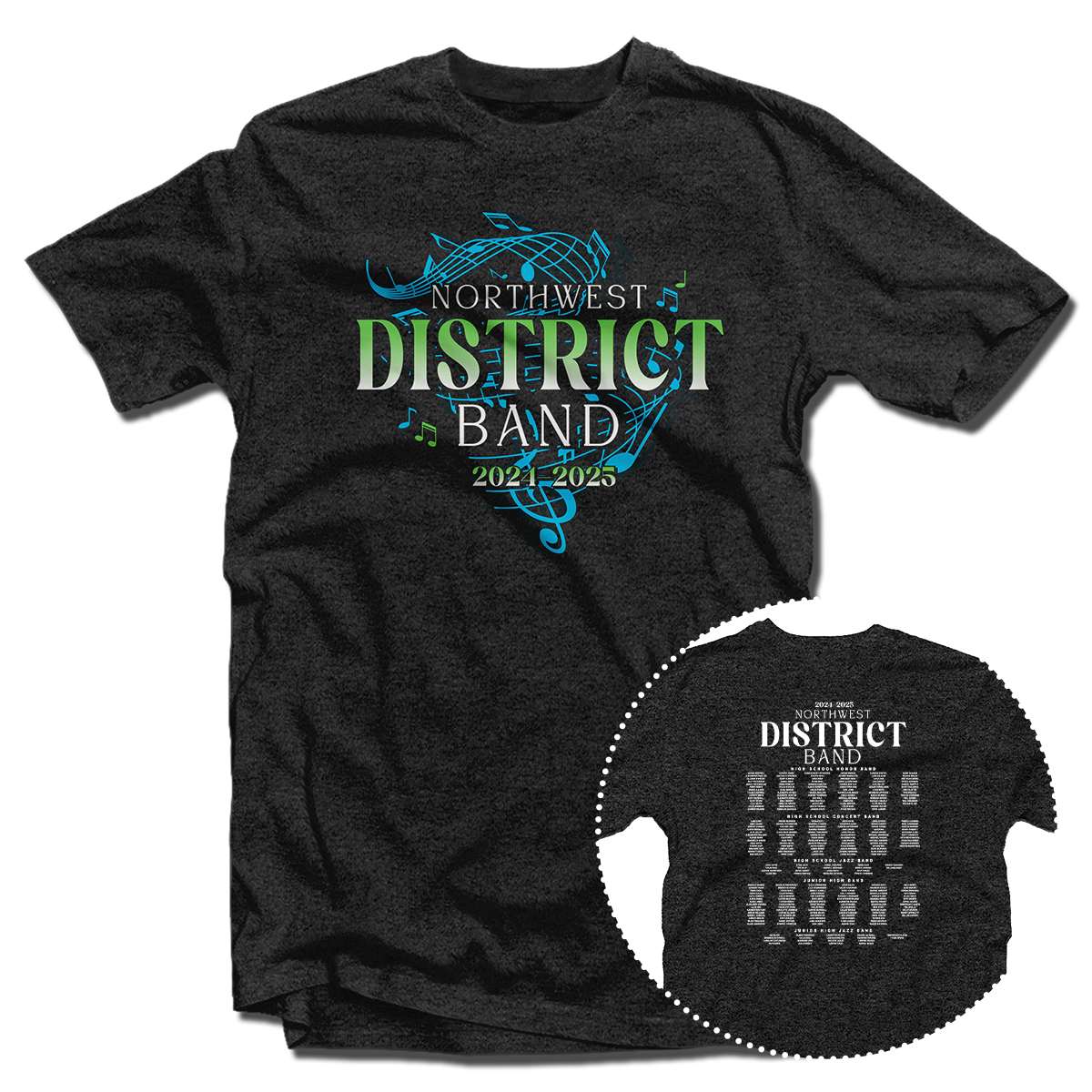 2024-2025 Northwest All-District Band T-Shirt