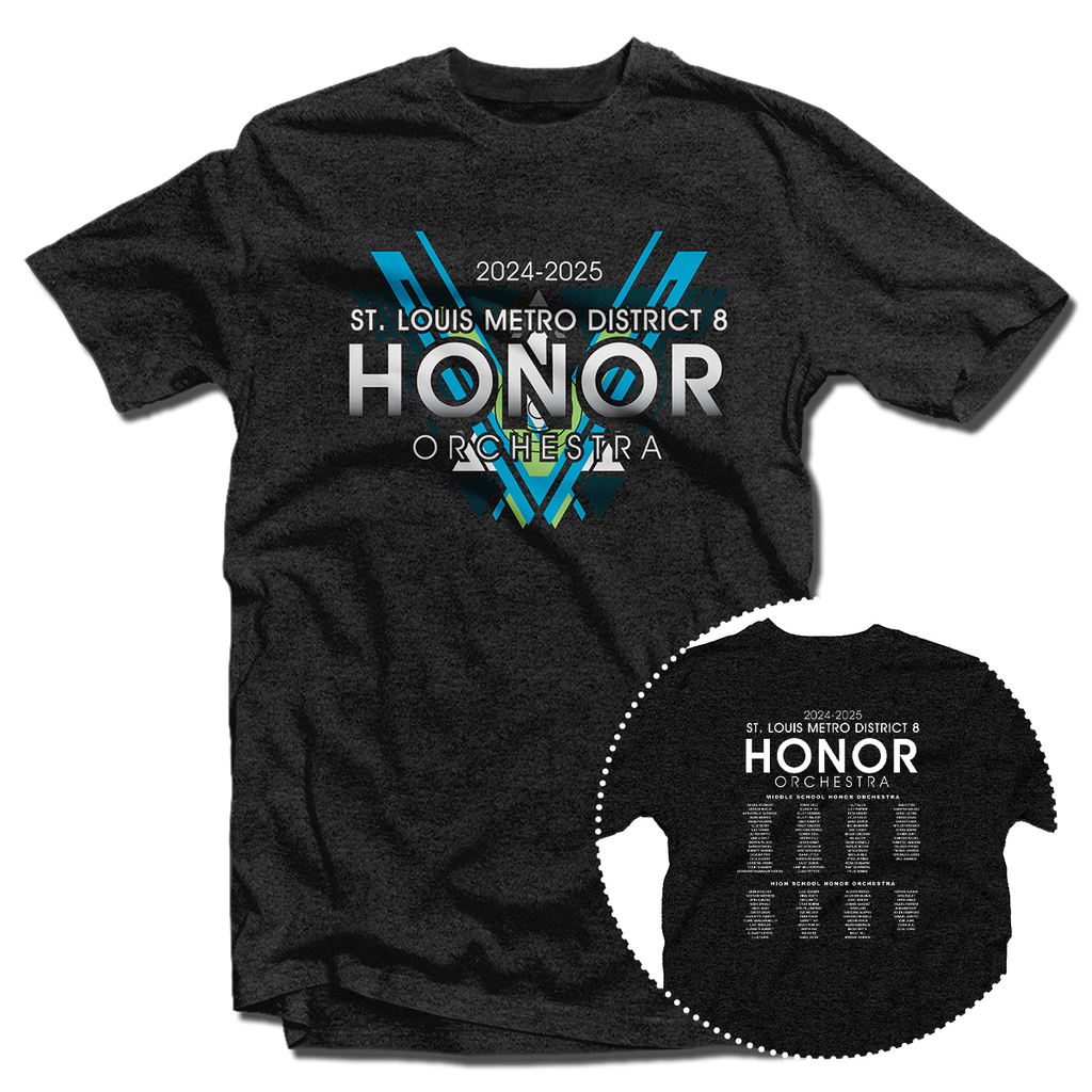 2024-2025 St. Louis Metro District 8 Honor Orchestra T-Shirt