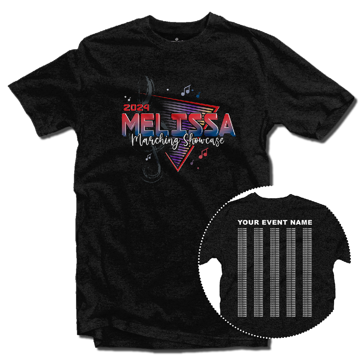 2024 Melissa Marching Showcase T-Shirt