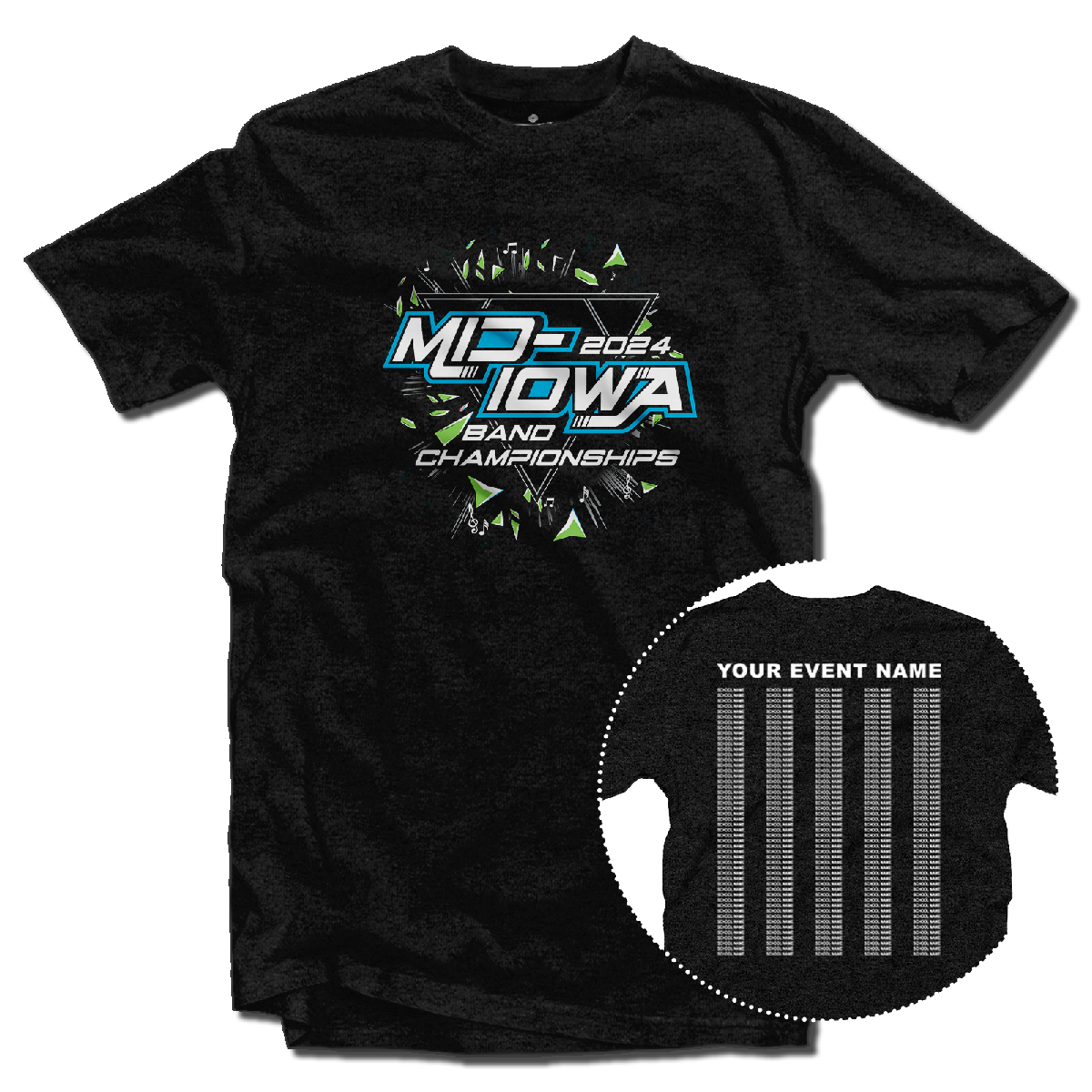2024 Mid-Iowa Band Championships T-Shirt