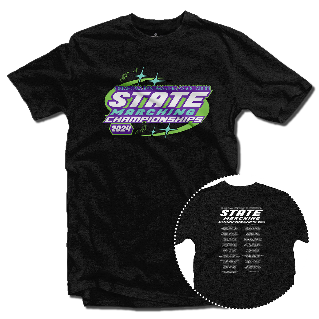 2024 OBA State Marching Band Championships T-Shirt
