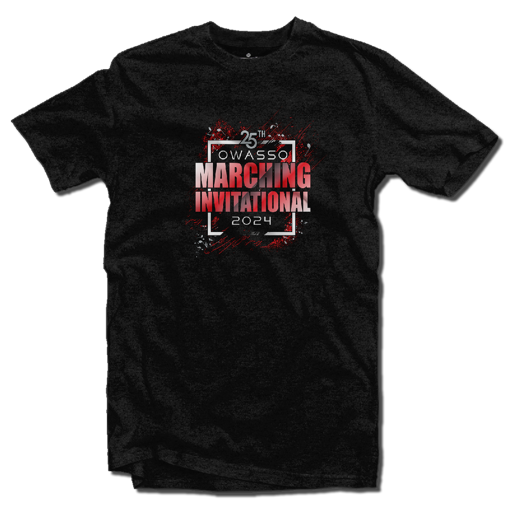 2024 Owasso Invitational Marching Contest T-Shirt