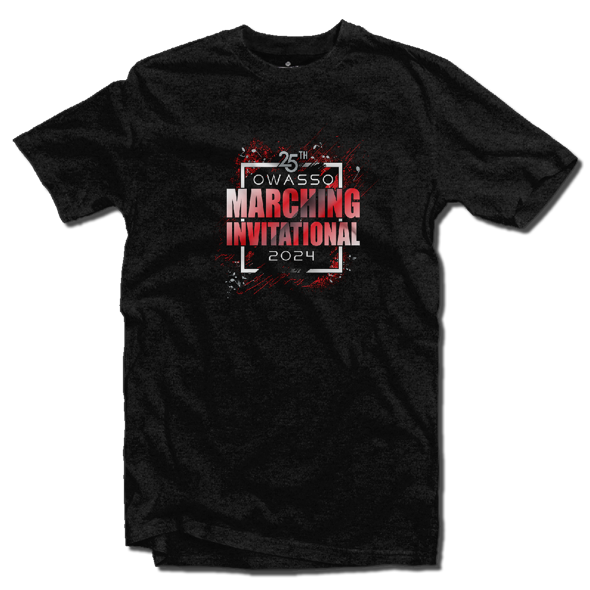 2024 Owasso Invitational Marching Contest T-Shirt