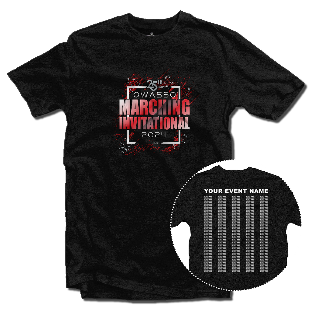 2024 Owasso Invitational Marching Contest T-Shirt