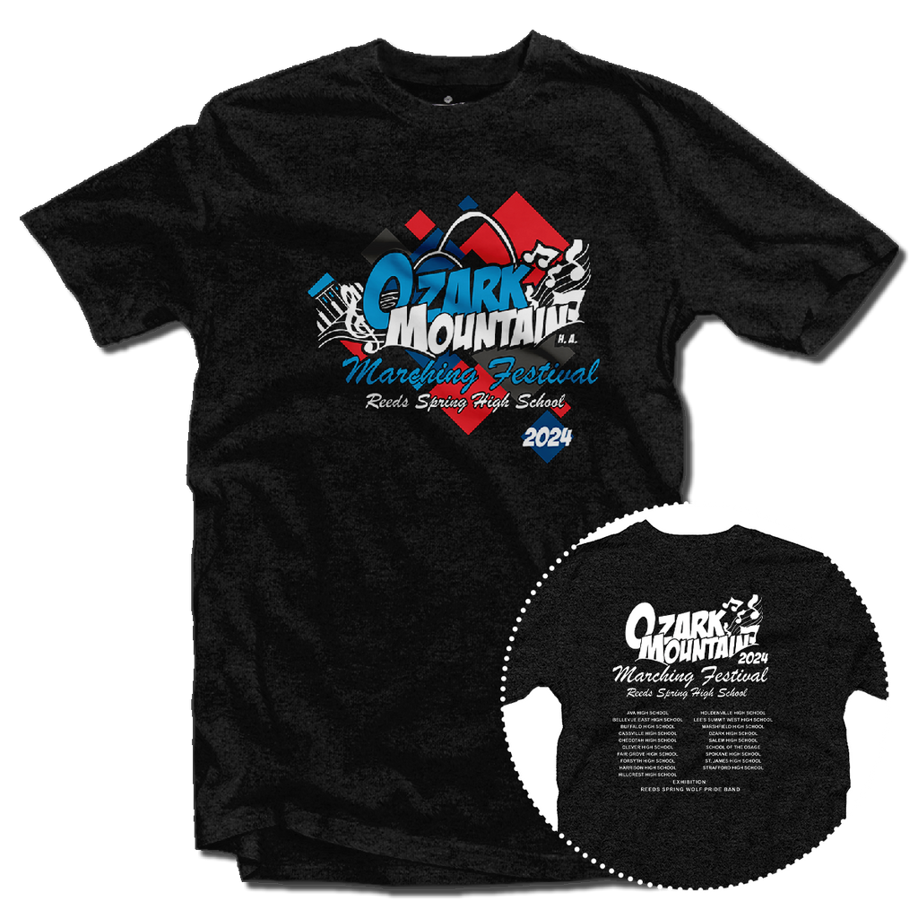 2024 Ozark Mountain Marching Festival T-Shirt