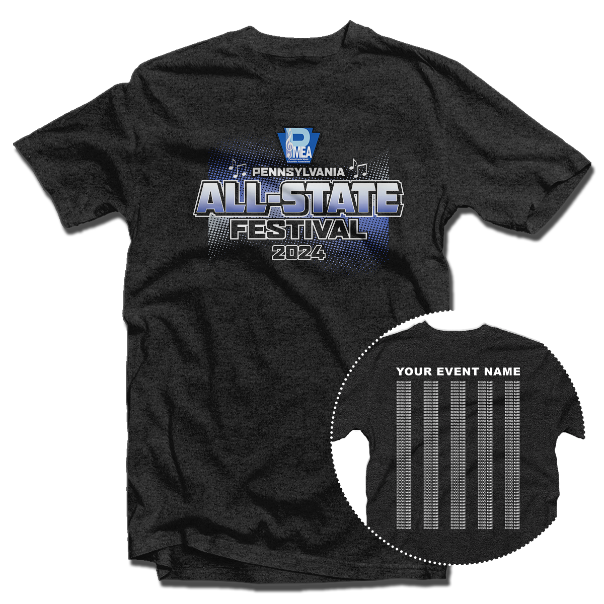2024 PMEA All-State T-Shirt