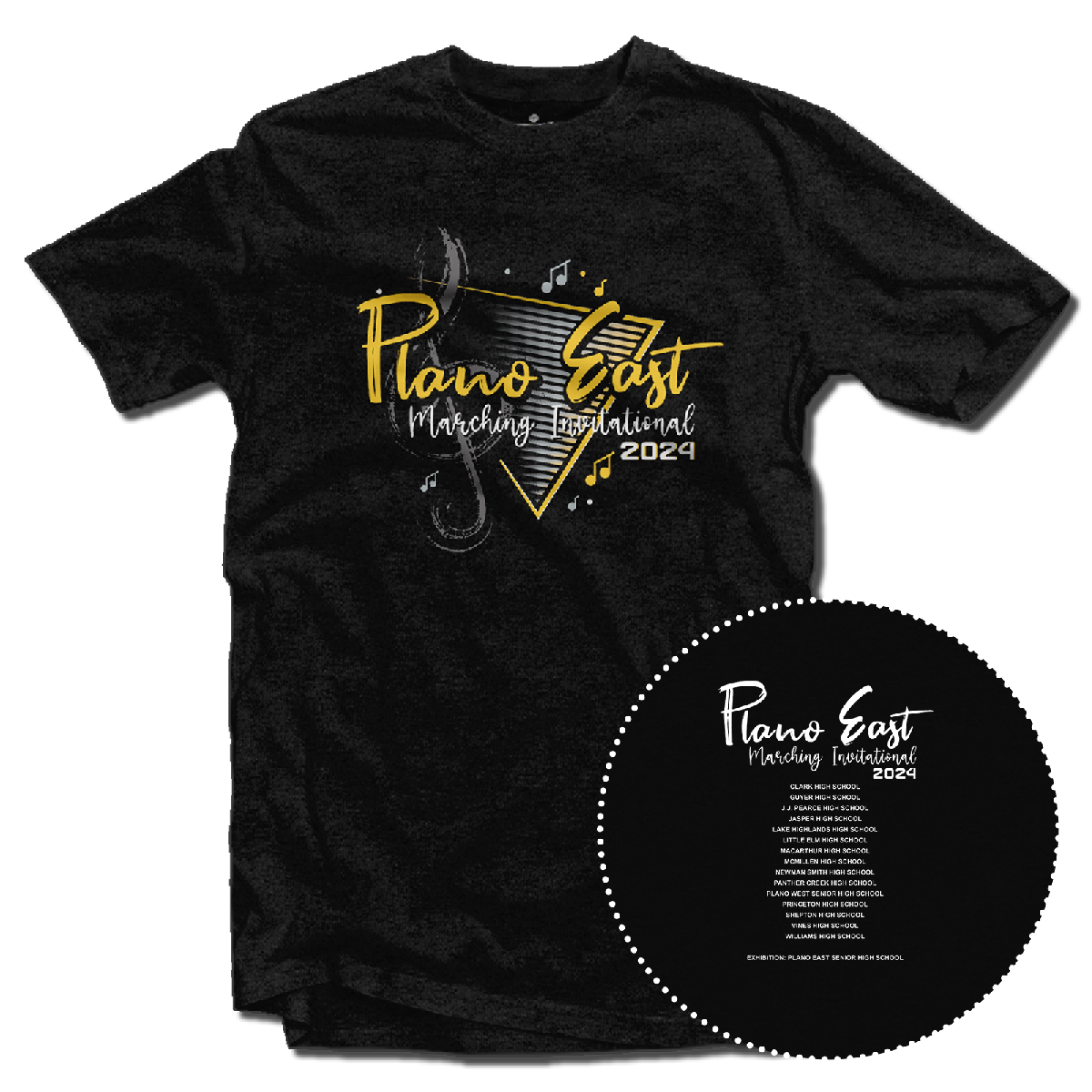 2024 Plano East Marching Invitational T-Shirt