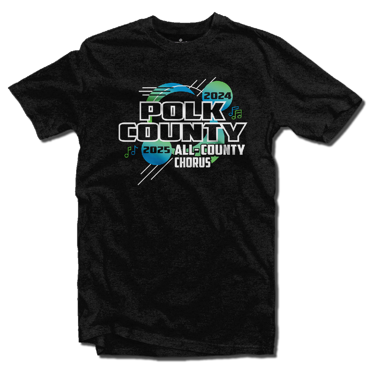 2024-2025 Polk County All-County Chorus T-Shirt