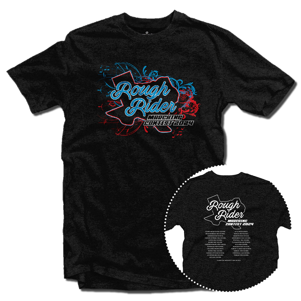 2024 Rough Rider Marching Contest T-Shirt